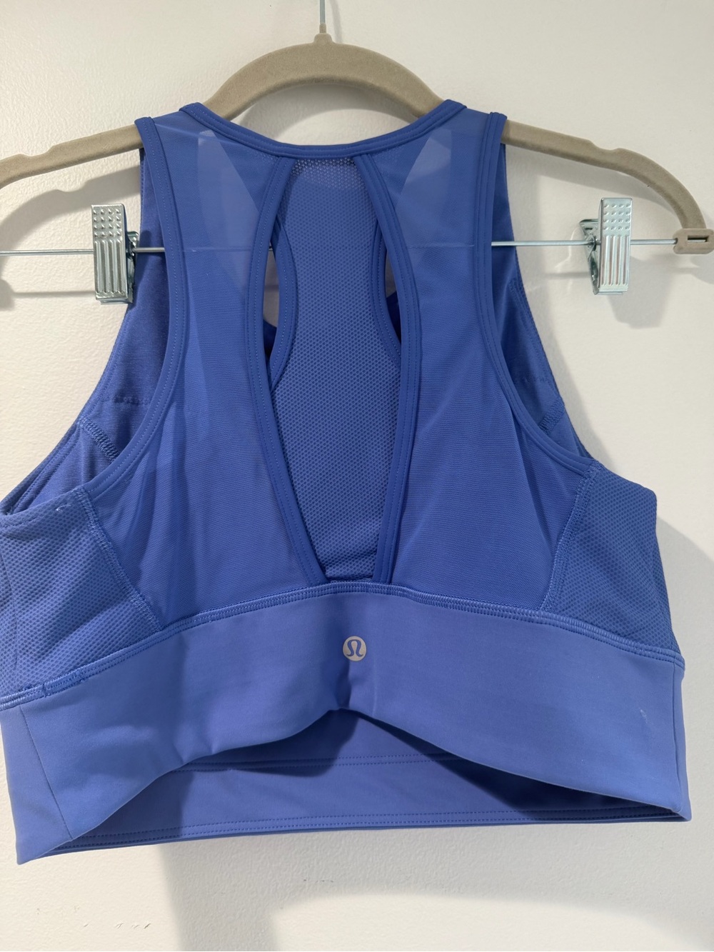 lululemon athletica Women's Periwinkle Racerback High-Support Sports Bra